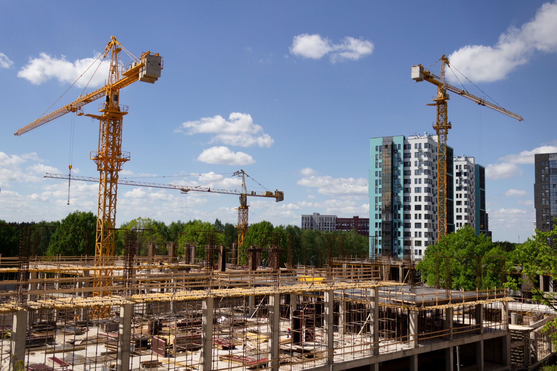 Construction of flats